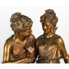 Bronze « La confidence » XIXème siècle, Napoléon III | Biron Bronze "La confidence" XIXème siècle, Napoléon III