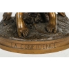 Bronze « La confidence » XIXème siècle, Napoléon III | Biron Bronze "La confidence" XIXème siècle, Napoléon III