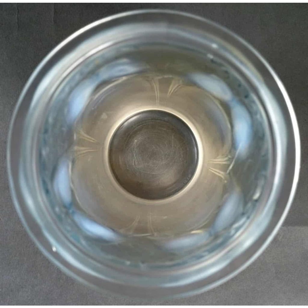 Vase « Ceylan » verre opalescent de René LALIQUE | Biron Vase "Ceylan" verre opalescent de René LALIQUE