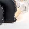 Paire d’Appliques « Séville » cristal blanc et noir de LALIQUE FRANCE | Biron Paire d'Appliques "Séville" cristal blanc et noir de LALIQUE FRANCE