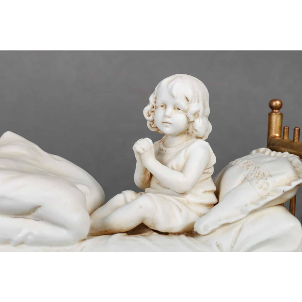 Une sculpture en biscuit Miniatures fin XIXème siècle | Biron Une sculpture en biscuit Miniatures fin XIXème siècle