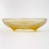 Coupe « Volubilis » verre jaune opalescent de René LALIQUE | Biron Coupe "Volubilis" verre jaune opalescent de René LALIQUE