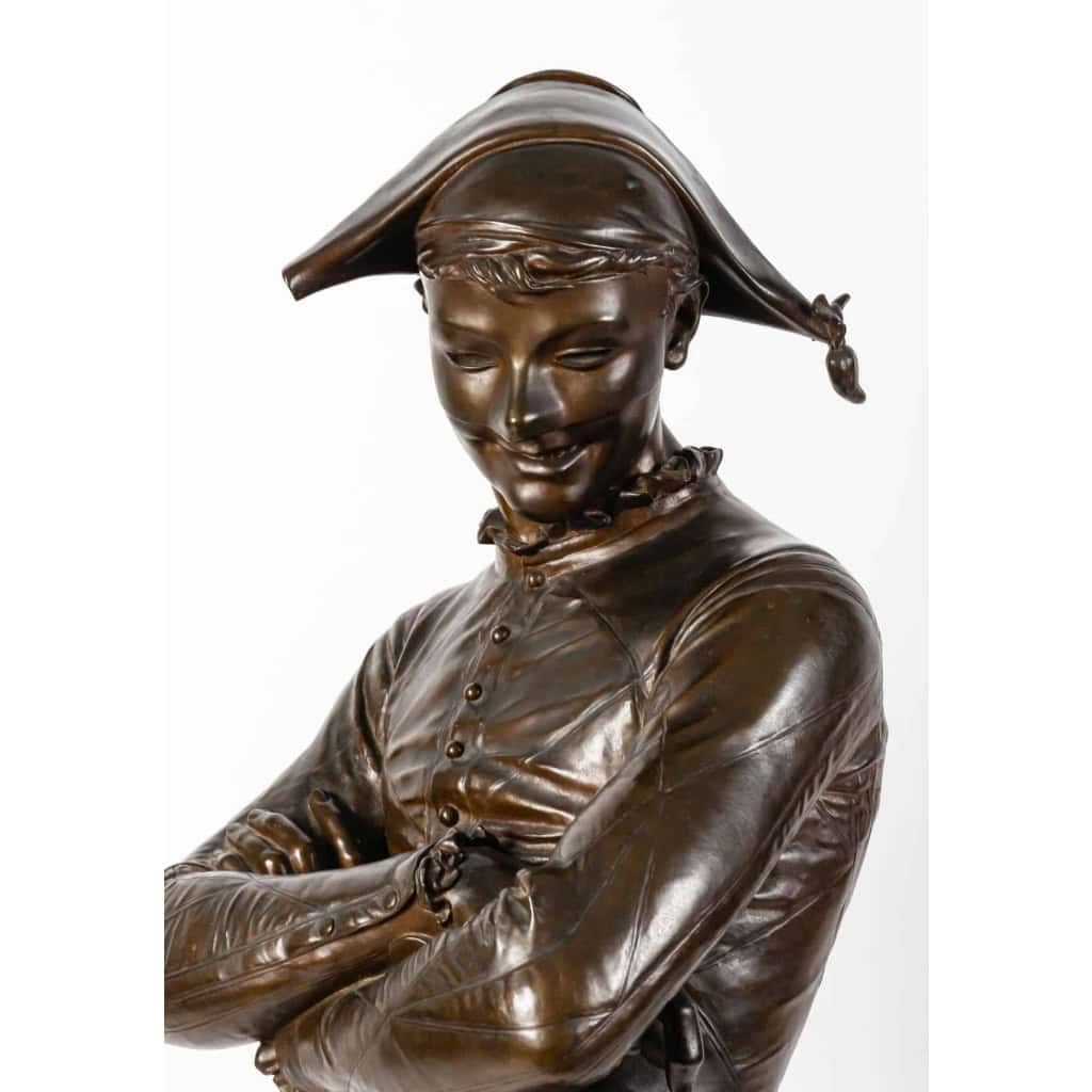 Arlequin signé Saint Marceaux , XIXème siècle | Biron Arlequin signé Saint Marceaux , XIXème siècle