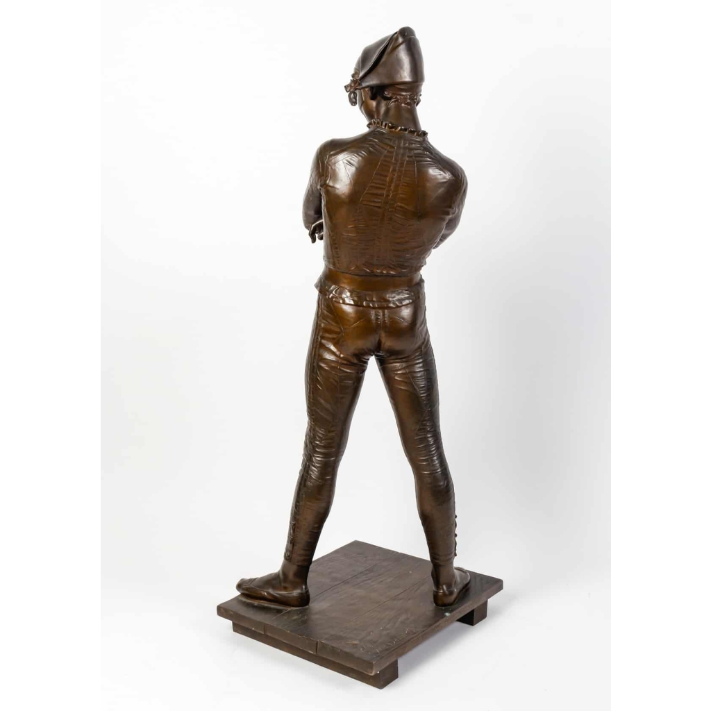 Arlequin signé Saint Marceaux , XIXème siècle | Biron Arlequin signé Saint Marceaux , XIXème siècle