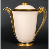 Service à café art déco 1920 en porcelaine de Limoges, Charles Ahrenfeld