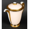 Service à café art déco 1920 en porcelaine de Limoges, Charles Ahrenfeld