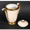 Service à café art déco 1920 en porcelaine de Limoges, Charles Ahrenfeld