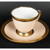 Service à café art déco 1920 en porcelaine de Limoges, Charles Ahrenfeld