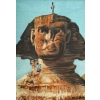 Paire de tableaux Egypte huile sur toile fin XIXème siècle | Biron Paire de tableaux Egypte huile sur toile fin XIXème siècle