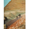 Paire de tableaux Egypte huile sur toile fin XIXème siècle | Biron Paire de tableaux Egypte huile sur toile fin XIXème siècle