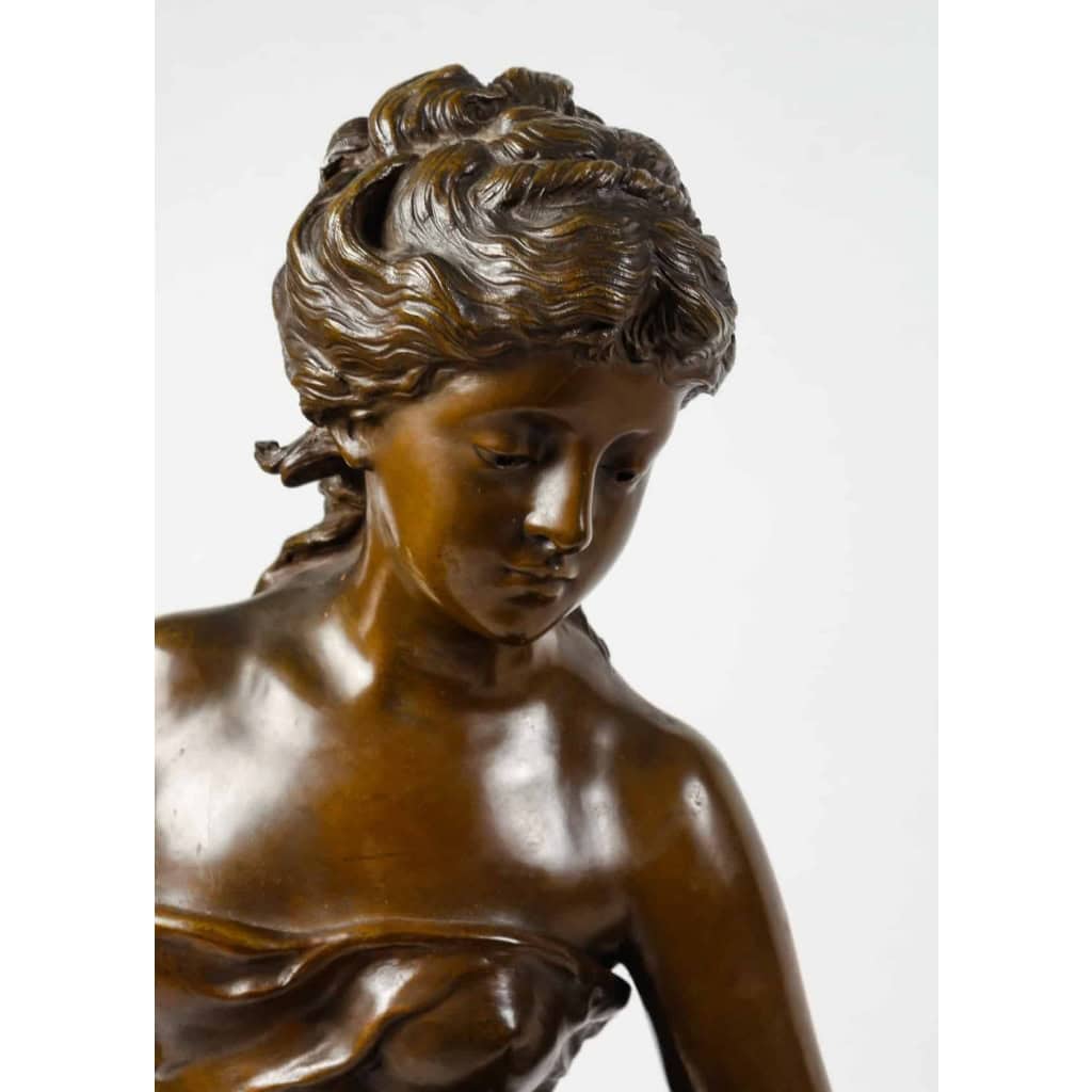 Bronze signé Mathurin Moreau, XIXème siècle | Biron Bronze signé Mathurin Moreau, XIXème siècle
