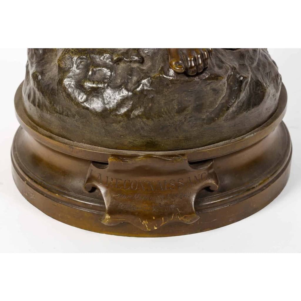 Bronze signé Mathurin Moreau, XIXème siècle | Biron Bronze signé Mathurin Moreau, XIXème siècle