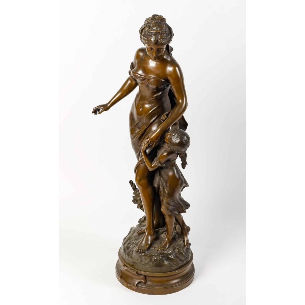 Bronze signé Mathurin Moreau, XIXème siècle | Biron Bronze signé Mathurin Moreau, XIXème siècle