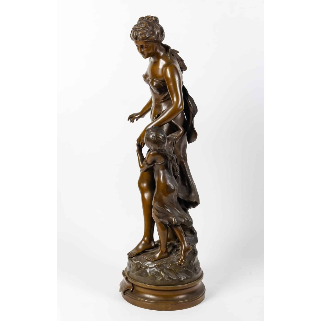 Bronze signé Mathurin Moreau, XIXème siècle | Biron Bronze signé Mathurin Moreau, XIXème siècle