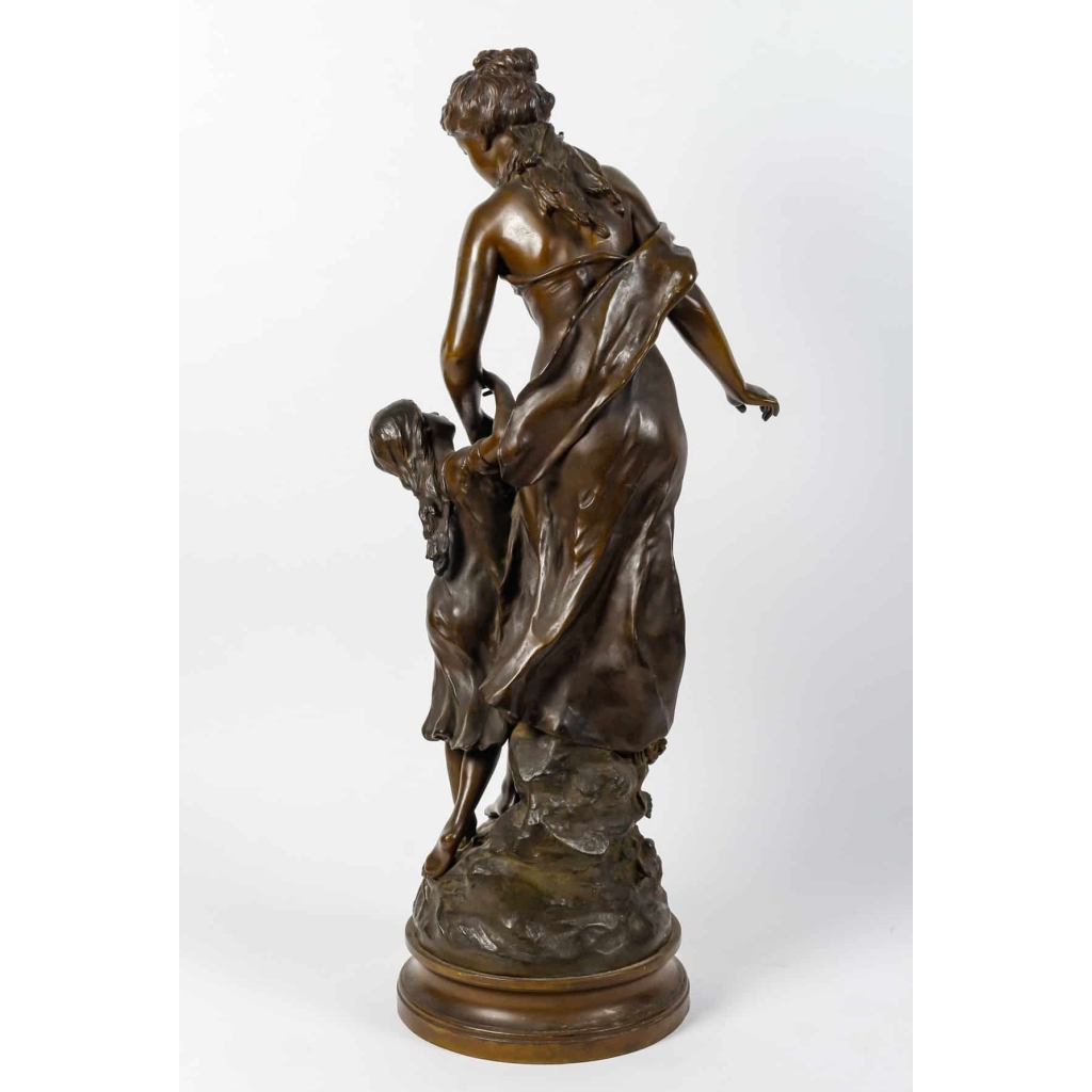 Bronze signé Mathurin Moreau, XIXème siècle | Biron Bronze signé Mathurin Moreau, XIXème siècle