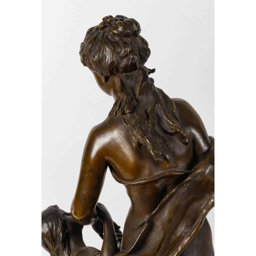 Bronze signé Mathurin Moreau, XIXème siècle | Biron Bronze signé Mathurin Moreau, XIXème siècle