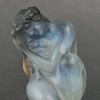 Mascotte Automobile Statuette « Sirène » verre opalescent patiné gris de René LALIQUE | Biron Mascotte Automobile Statuette "Sirène" verre opalescent patiné gris de René LALIQUE