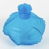 Flacon « Camille » verre bleu électrique de René LALIQUE | Biron Flacon "Camille" verre bleu électrique de René LALIQUE