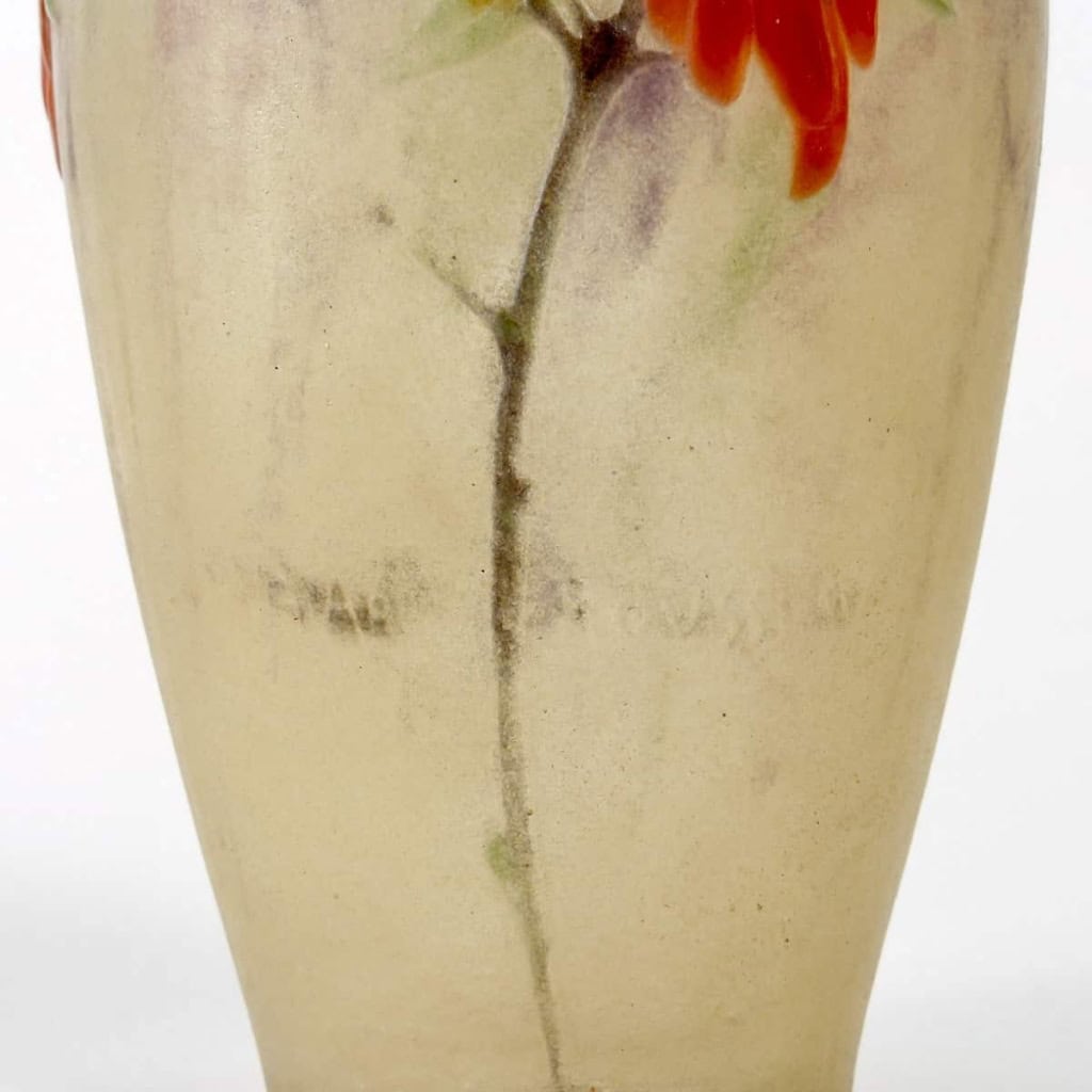 Vase « Lyciet de Barbarie » pâte de verre de Gabriel ARGY-ROUSSEAU | Biron Vase « Lyciet de Barbarie » pâte de verre de Gabriel ARGY-ROUSSEAU