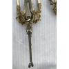 1890/1900′ Paire d’appliques Style Louis 16 Bronze Doré d’aprés Gouthiere | Biron 1890/1900′ Paire d’appliques Style Louis 16 Bronze Doré d’aprés Gouthiere