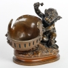 Auguste Moreau (1834-1917) Vide-poches en bronze Napoléon III | Biron |||||||