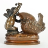 Auguste Moreau (1834-1917) Vide-poches en bronze Napoléon III | Biron Auguste Moreau (1834-1917) Vide-poches en bronze Napoléon III