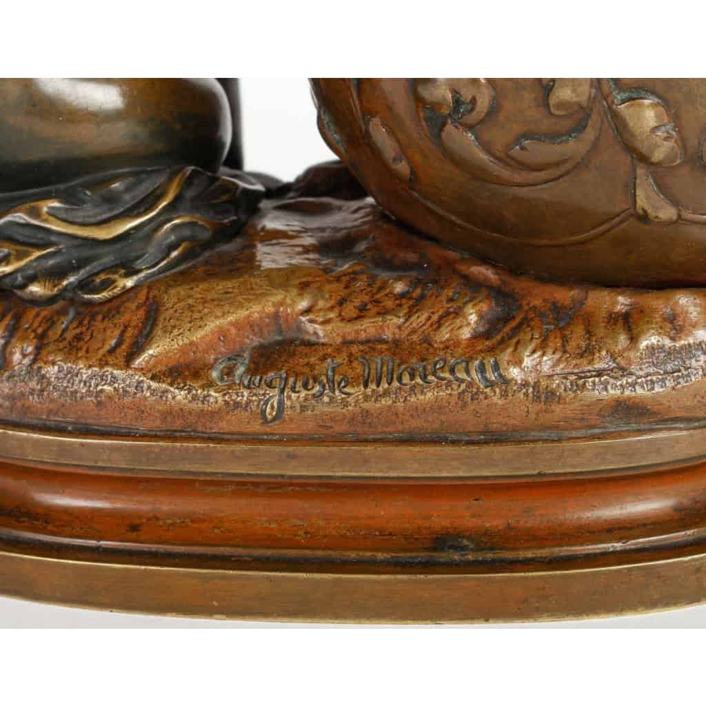 Auguste Moreau (1834-1917) Vide-poches en bronze Napoléon III | Biron Auguste Moreau (1834-1917) Vide-poches en bronze Napoléon III