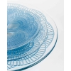 Service « Coquilles » verre blanc patiné bleu – 6 Pièces | Biron Service "Coquilles" verre blanc patiné bleu - 6 Pièces