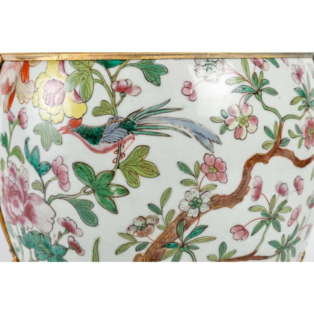 Paire de Pots à Gingembre en Porcelaine de Style Régence circa 1870 | Biron Paire de Pots à Gingembre en Porcelaine de Style Régence circa 1870