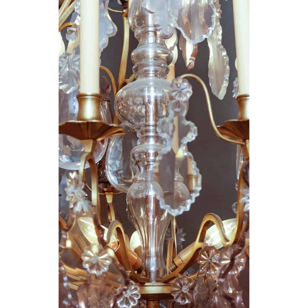 Très grand lustre cage, XIXème siècle