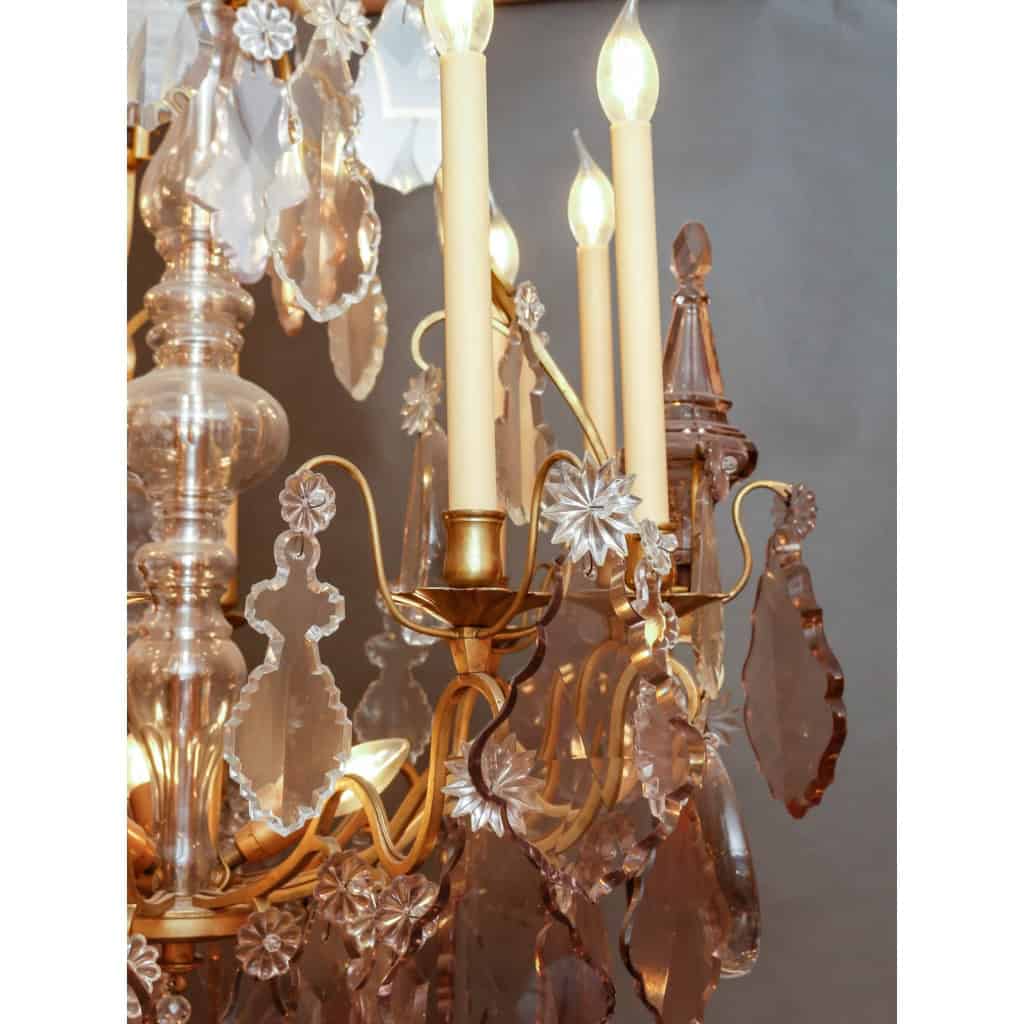 Très grand lustre cage, XIXème siècle