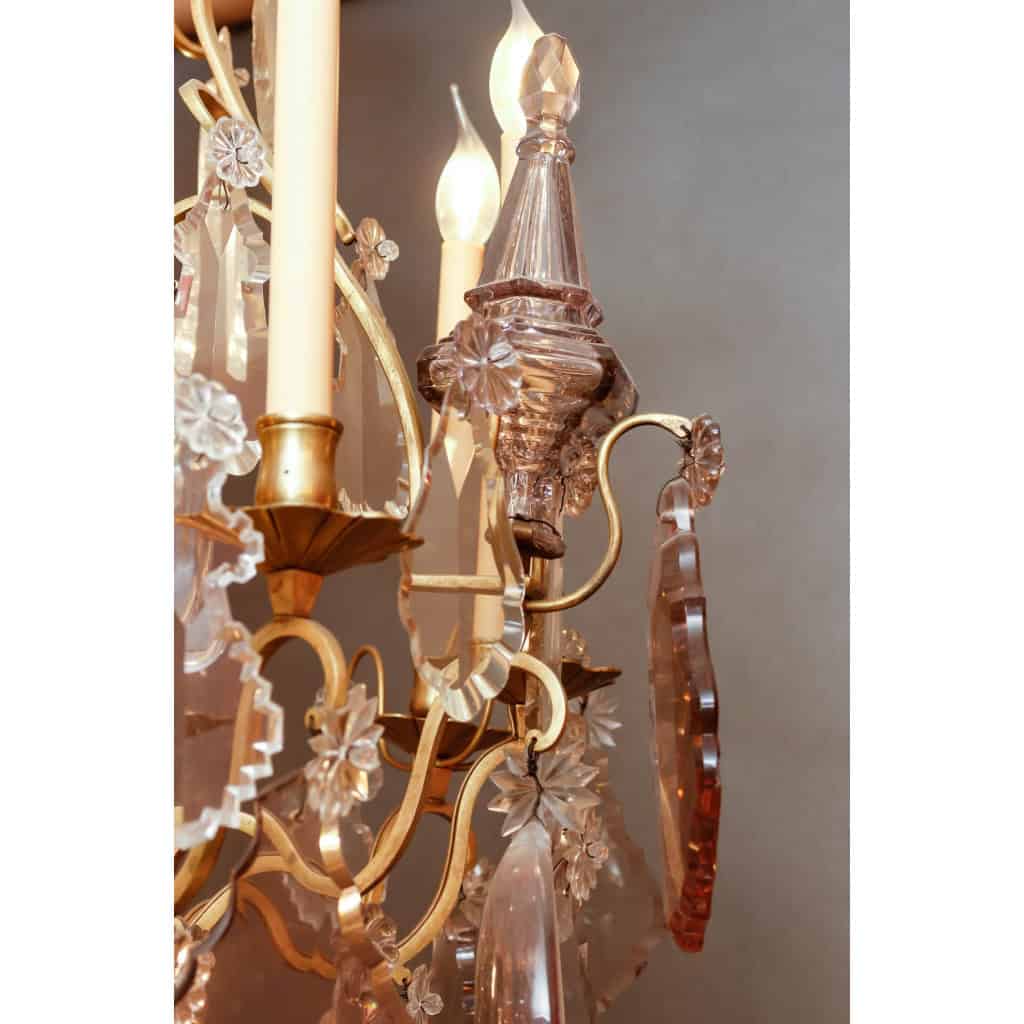 Très grand lustre cage, XIXème siècle