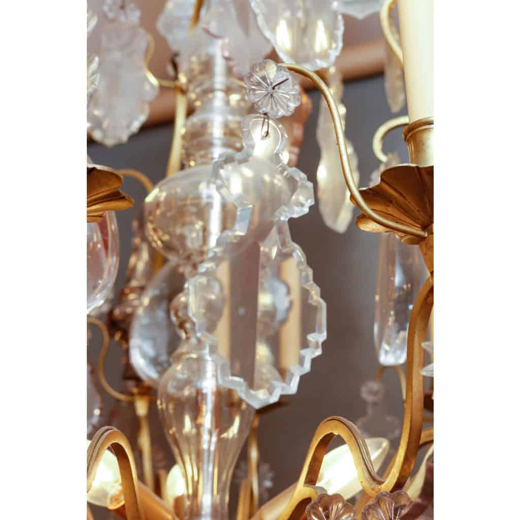 Très grand lustre cage, XIXème siècle