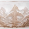 Coupe « Pissenlit » verre blanc patiné sépia de René LALIQUE | Biron Coupe "Pissenlit" verre blanc patiné sépia de René LALIQUE