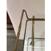1950/70 Desserte Roulante Maison Jansen En Laiton Et Bronze Doré | Biron 1950/70 Desserte Roulante Maison Jansen En Laiton Et Bronze Doré