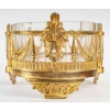 Un centre de table en cristal et bronze doré fin XIXème siècle | Biron Un centre de table en cristal et bronze doré fin XIXème siècle
