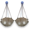 Paire de Suspensions Plafonniers Lustres « Lierre » verre blanc de René LALIQUE | Biron Paire de Suspensions Plafonniers Lustres "Lierre" verre blanc de René LALIQUE