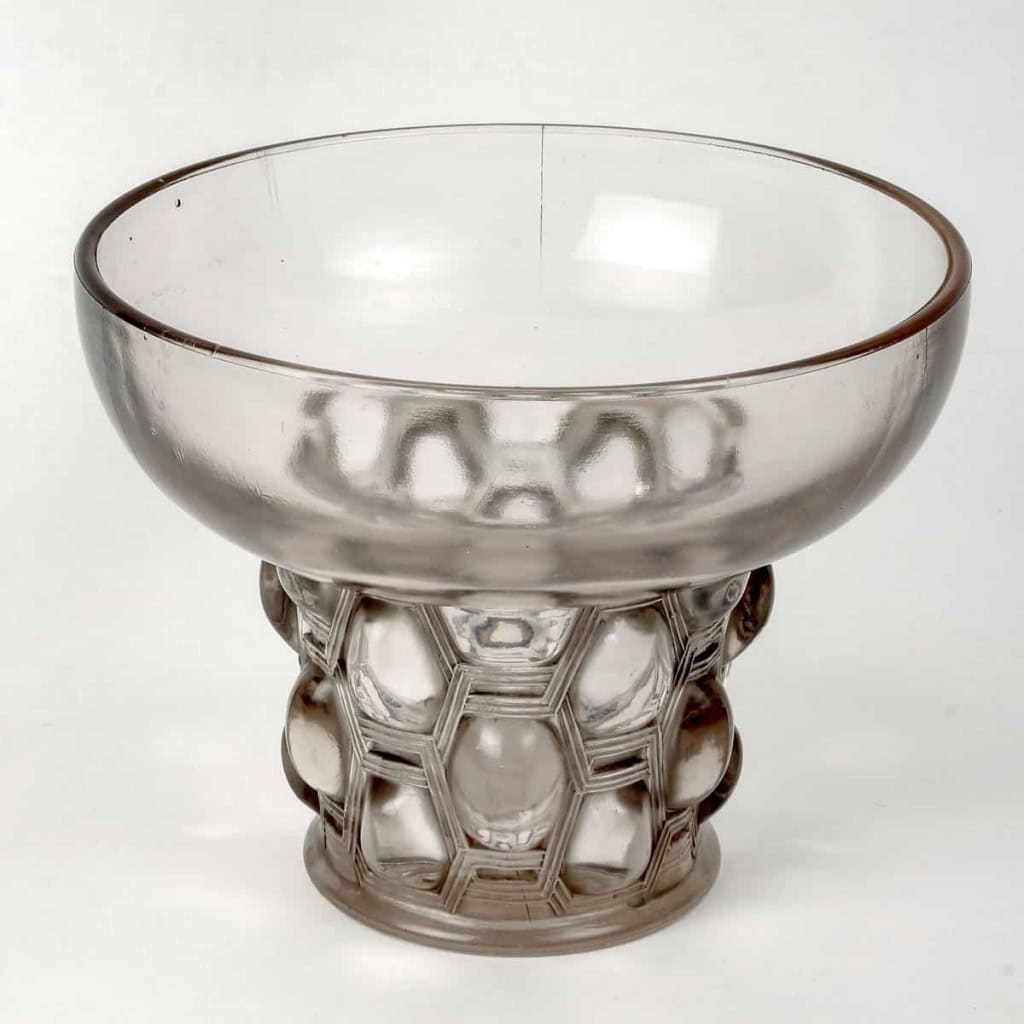 Vase « Beautreillis » patiné gris de René LALIQUE | Biron Vase "Beautreillis" patiné gris de René LALIQUE