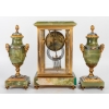 Une garniture en bronze cloisonné et doré fin XIXème siècle | Biron Une garniture en bronze cloisonné et doré fin XIXème siècle