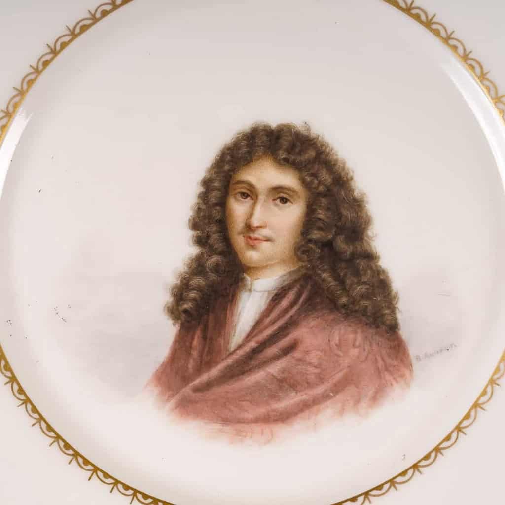 Série d’assièttes en porcelaine de limoge fin XIXème siècle | Biron Série d'assièttes en porcelaine de limoge fin XIXème siècle