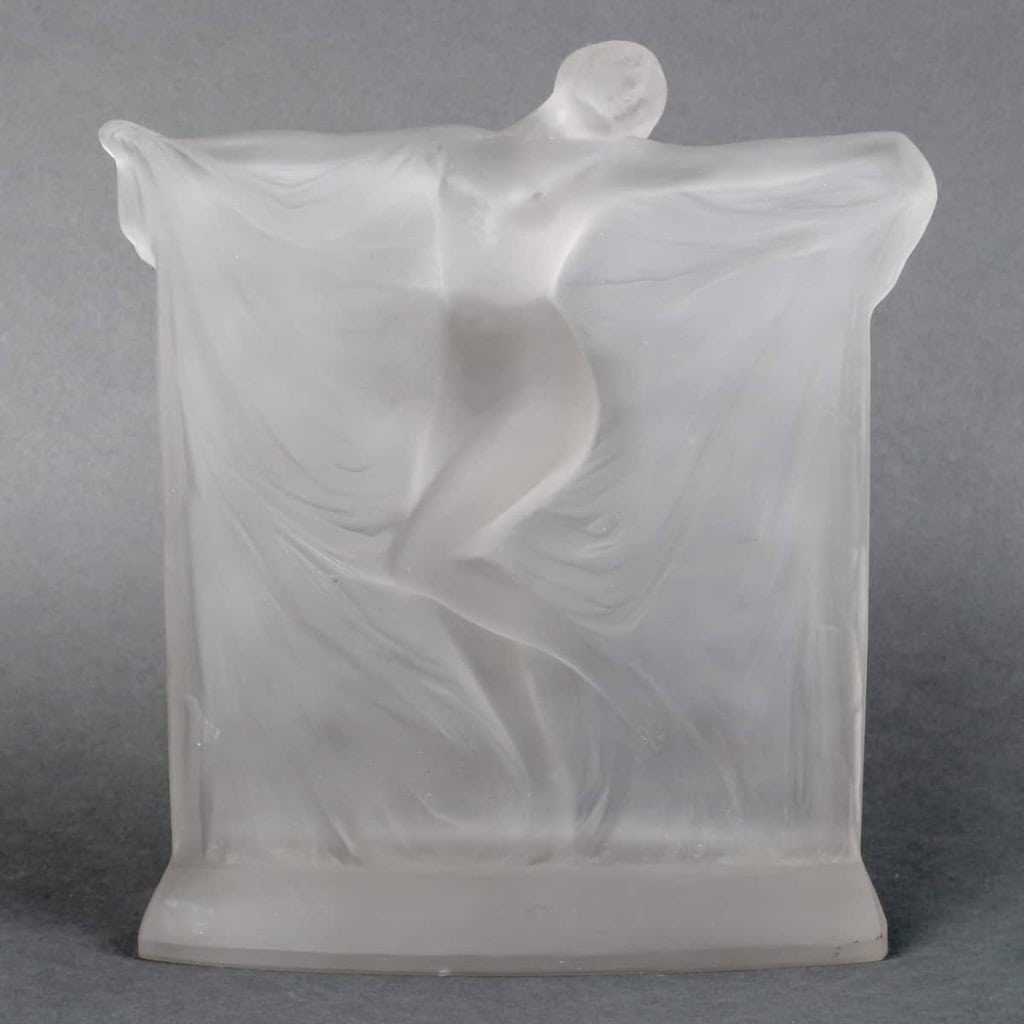 Statuette « Thaïs » verre blanc de René LALIQUE | Biron |||||||