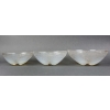 Suite de Trois Bols « Coquilles » verre opalescent de René LALIQUE | Biron |||||||