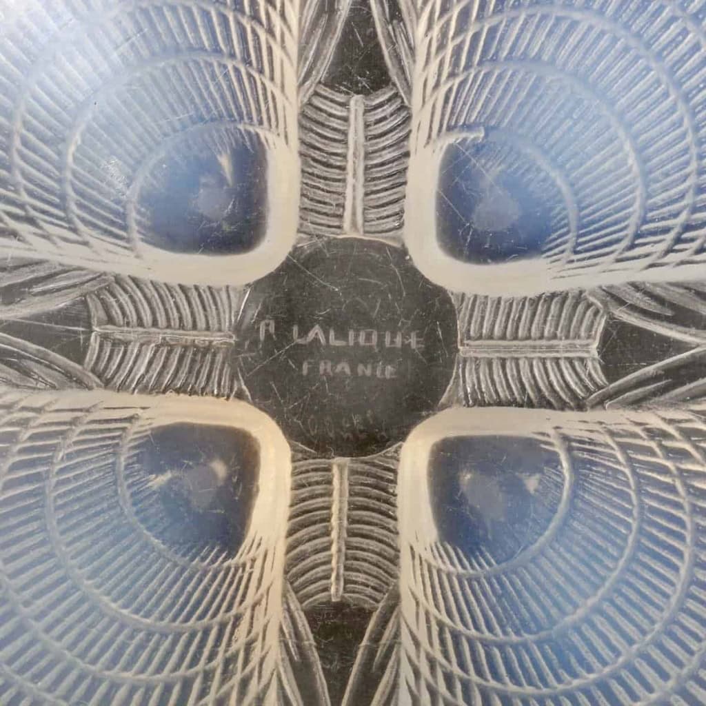 Suite de Trois Bols « Coquilles » verre opalescent de René LALIQUE | Biron Suite de Trois Bols "Coquilles" verre opalescent de René LALIQUE