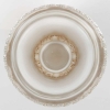 Vase « Quatre Têtes de Femmes et Raisins » verre blanc patiné sépia de René LALIQUE | Biron Vase "Quatre Têtes de Femmes et Raisins" verre blanc patiné sépia de René LALIQUE