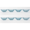 Service « Coquilles » verre blanc patiné bleu de René LALIQUE – 8 Pièces | Biron Service "Coquilles" verre blanc patiné bleu de René LALIQUE - 8 Pièces