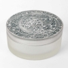 Boîte « Lucie » verre blanc patiné bleu de René LALIQUE | Biron ||||||