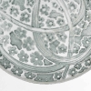 Boîte « Lucie » verre blanc patiné bleu de René LALIQUE | Biron Boîte "Lucie" verre blanc patiné bleu de René LALIQUE