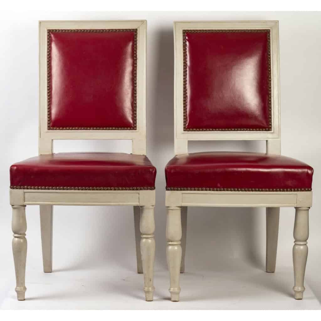 Paire de chaises d’époque 1er Empire (1804 – 1815). | Biron ||||||||||