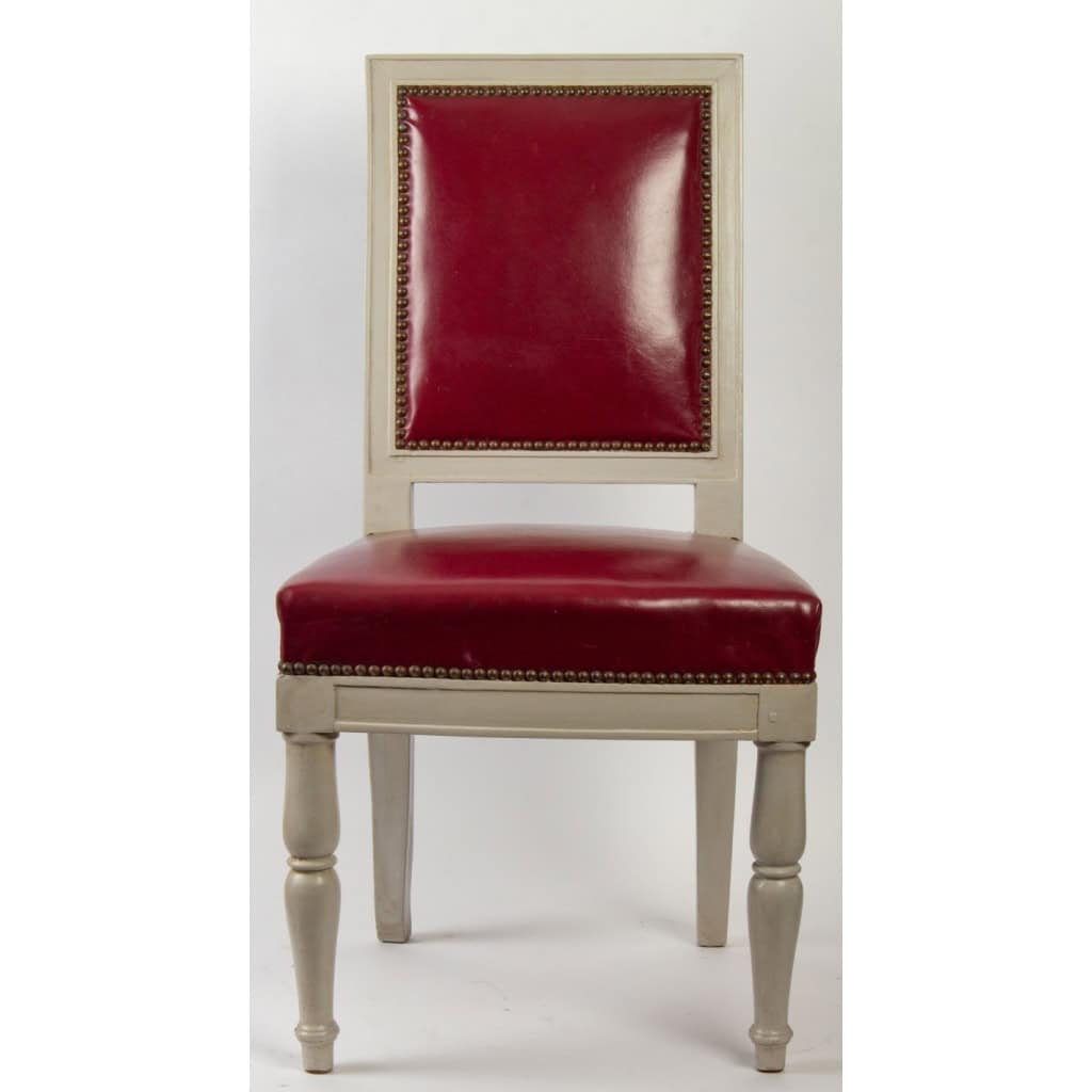 Paire de chaises d’époque 1er Empire (1804 – 1815). | Biron Paire de chaises d'époque 1er Empire (1804 - 1815).