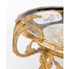 Coupe en porcelaine et monture en bronze doré, XIXème siècle